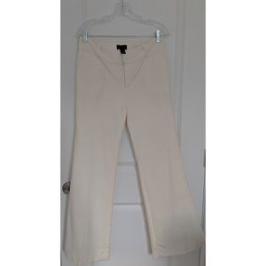 Banana Republic white slacks